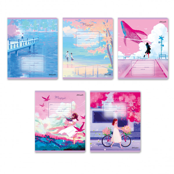 Тетрадь 24л. кл. Маленькие истории, скоба