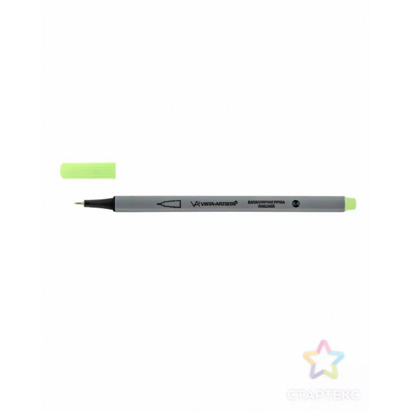 Ручка капилярная (линер) 0,4мм. 39 лаймовый/lime цв.зеленый