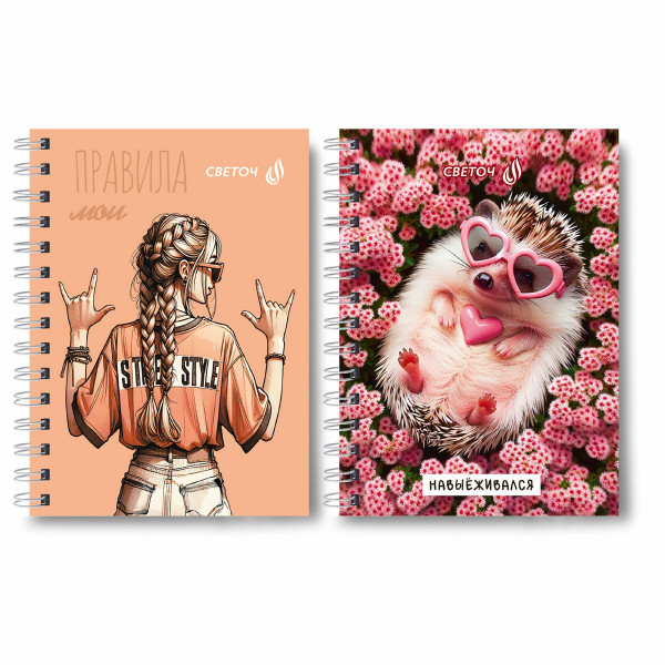 Заисная книжка А6 120л. кл. 7БЦ греб. Мои правила