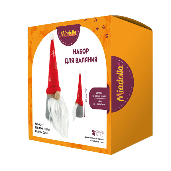 Набор для валяния Гномик Олаф