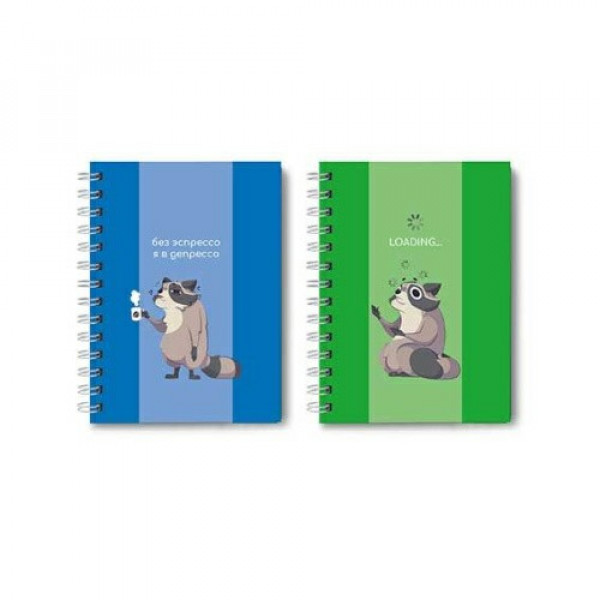 Записная книжка А6 80л. кл. 7БЦ греб. Перезагрузка