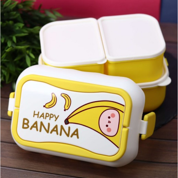 Ланчбокс "Happy banana" yellow