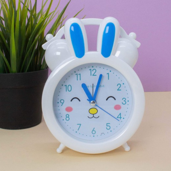 Часы-будильник "Honey bunny" blue