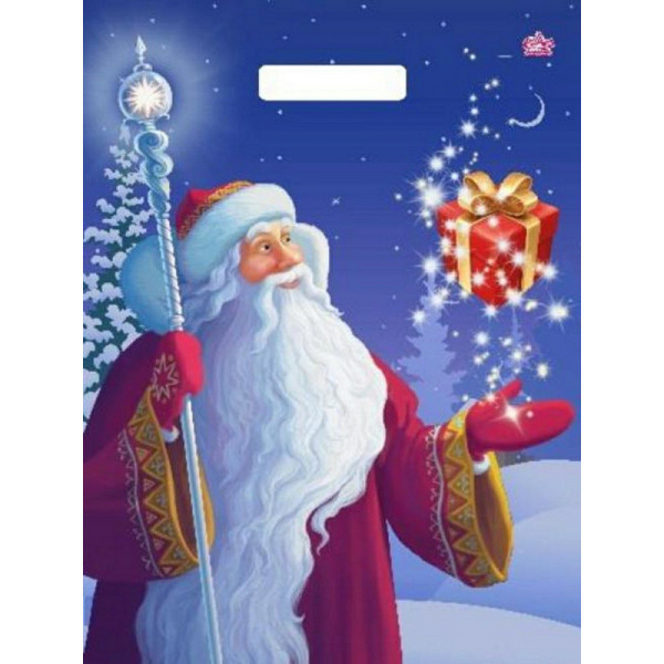 Пакет вырубной Новогоднее волшебство 40*31