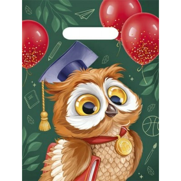 Пакет полиэт. "Ученая сова"