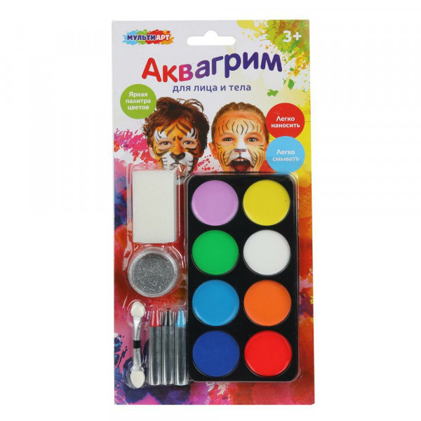 Аквагрим МИКС классика