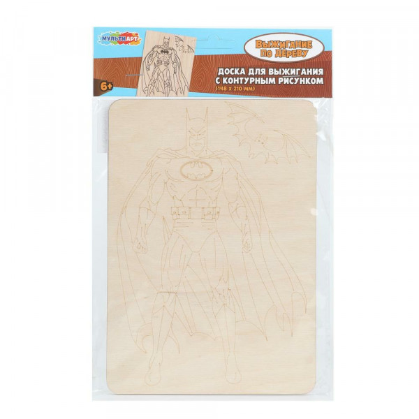 Доска для выжигания Бетмен