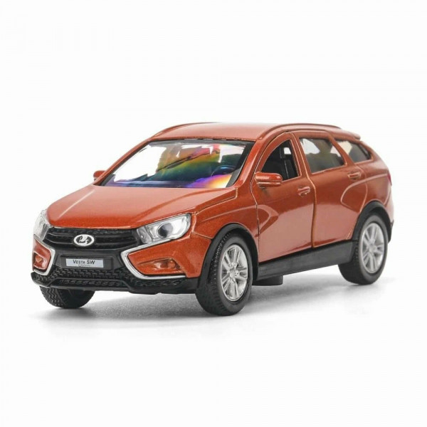Машина мет. LADA VESTA SW CROSS 10.5см золотой