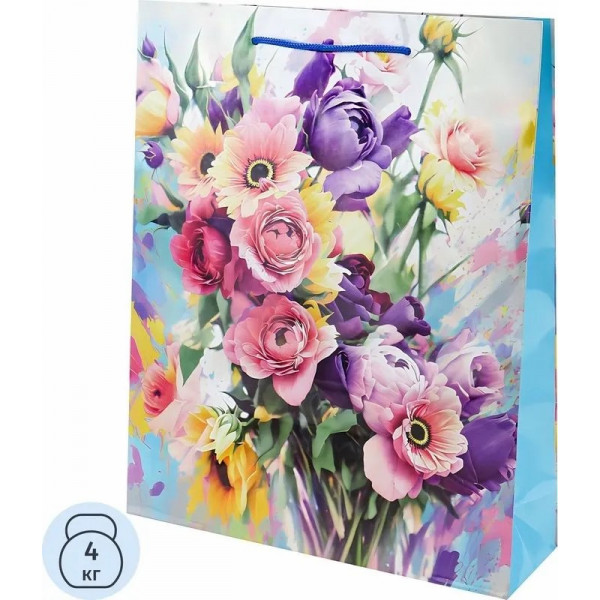 Пакет подарочный Optima с глянц. лам. 26,4*32,7*8 (L) Для тебя