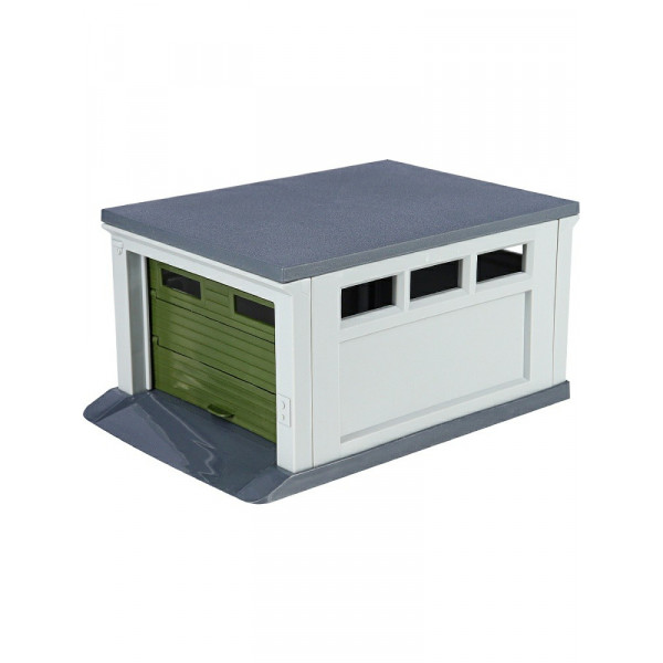 Гараж для машинок (серый, антрацит. хаки)