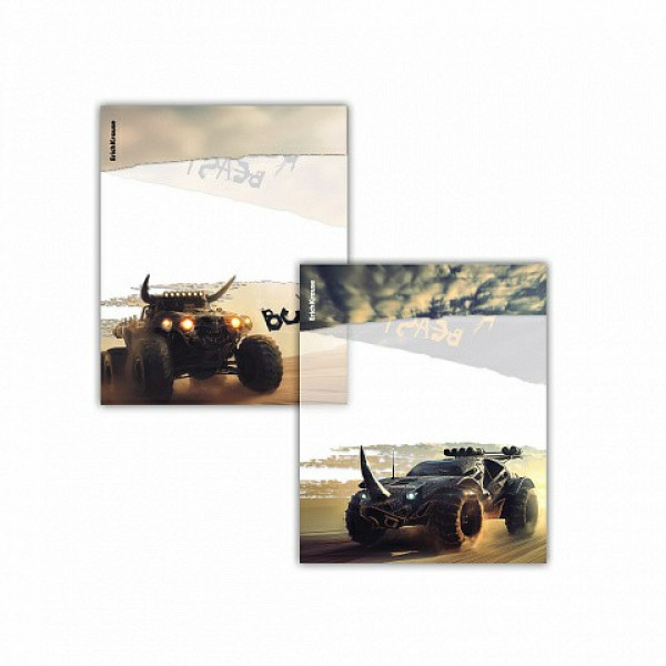 Набор обложек Road Beast для тетрадей и дневников, 212х347мм, 80мкм, ассорти