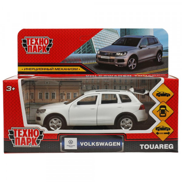 Машина ин. мет. VW TOUAREG 12см., белый