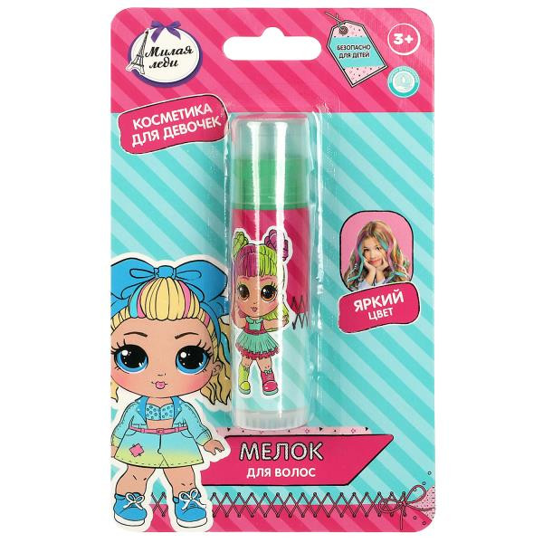 Мелок для волос зеленый