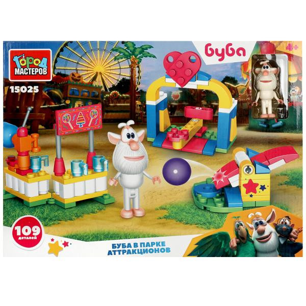 Конструктор БУБА в парке атракционов, 109дет.