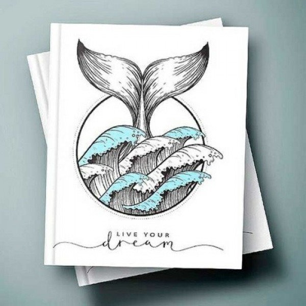 Блокнот позитивного настроения. Whale Journal
