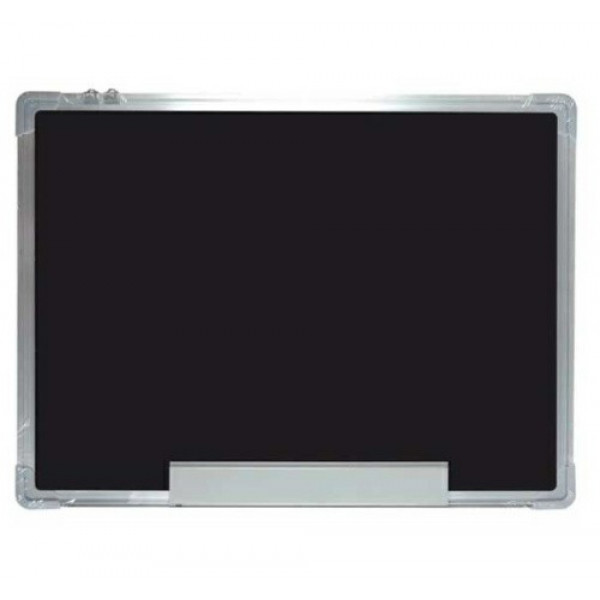 Доска меловая с алюминиевой рамой "Attomex" 450*300мм, алюминиевая полка