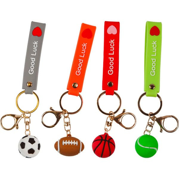 Брелок каучук. "DeVente Sport" 2,6 см, ассорти