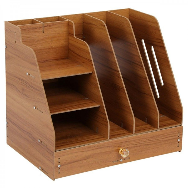Органайзер настольный сосна"deVENTE. WoodFort"  32,6x23,9x29,1 см,