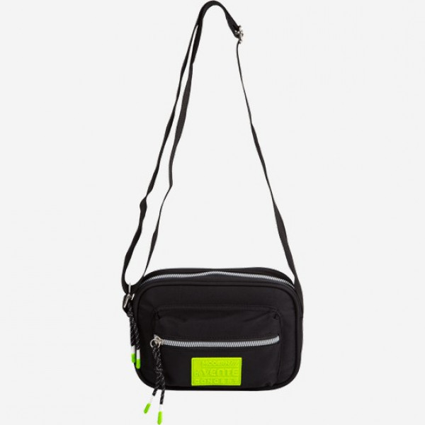 Сумка через плечо "deVENTE.Block Colours.Marandi" 13x18x5 см, нейлон, 1отд.на молнии