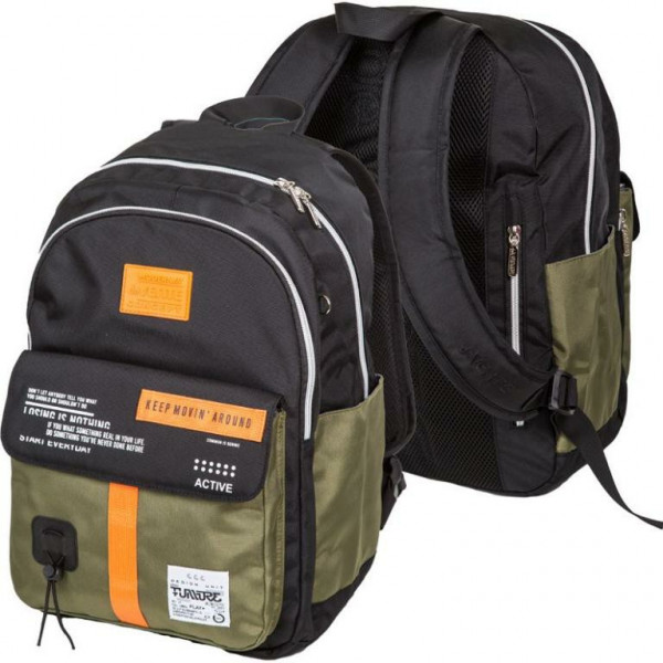 Рюкзак "deVENTE. Keep Moving" подростковый 44x31x20 см (19 л) 650 г, текстиль, 1 отд. на молнии