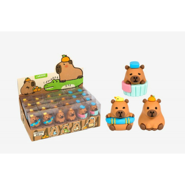 Ластик "deVENTE. Capybara" каучук ассорти
