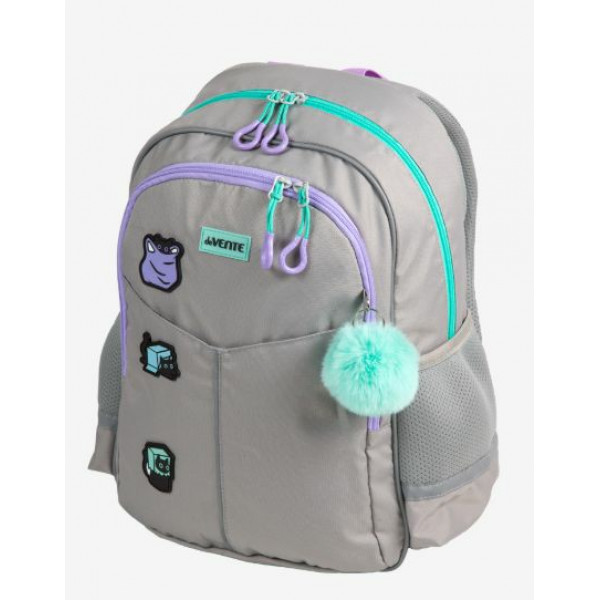 Рюкзак "deVENTE. Lifestyle. Cats&Boxes" школьный 37x28x16 (16л) 500г, плотный полиэстер водоот.