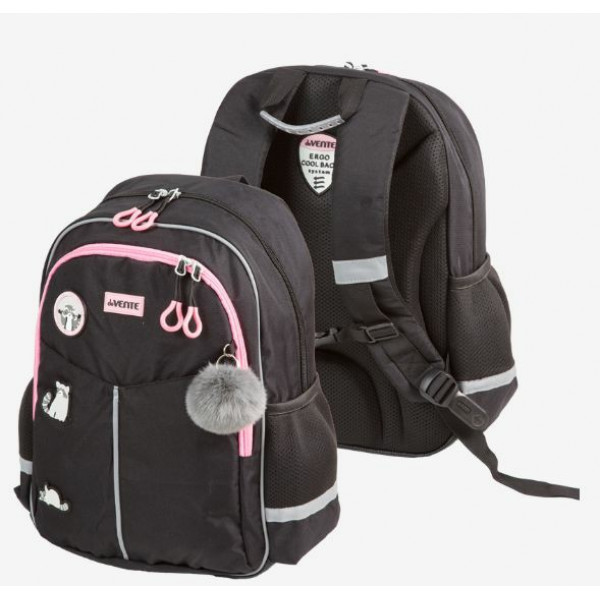 Рюкзак "deVENTE. Lifestyle.Pedro Raccoon" школьный 37x28x16 (16л) 500г, плотный полиэстер водоот.