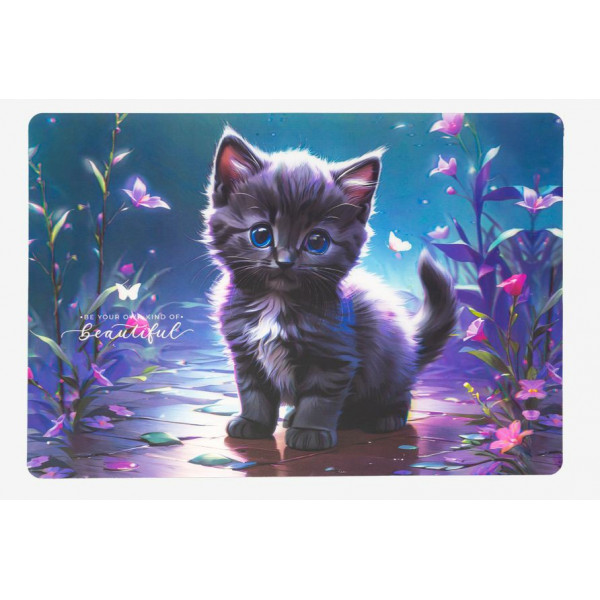 Накладка на стол "deVENTE. Beautifui Cat" 43*29 см, пластиковая с цветным рисунком