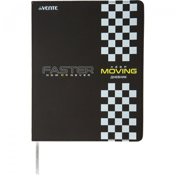 Дневник "deVENTE. Keep Moving" 48 л. гибк. обл. из искус.кожи
