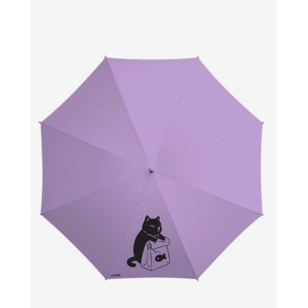 Зонт "deVENTE. Cat and Fish" 97см, автомат, складной в чехле