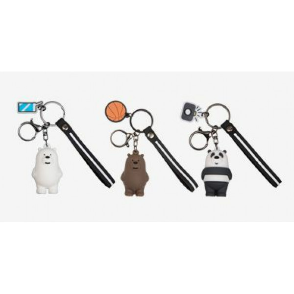 Брелок "DeVente Yummy Panda" с мет. кольцом, ассорти