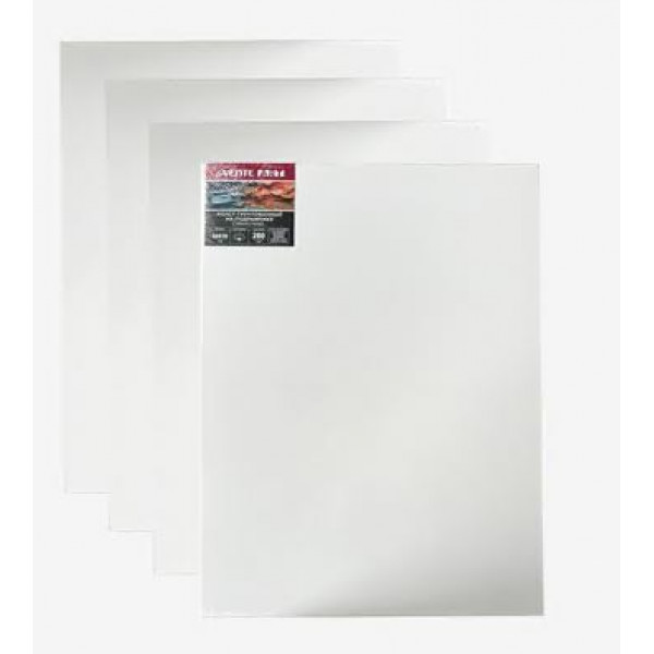 Холст на подрамнике 50x70 грунтованный "deVENTE. ART" 100% хлопок 280 г/м², мелкое зерно, белый