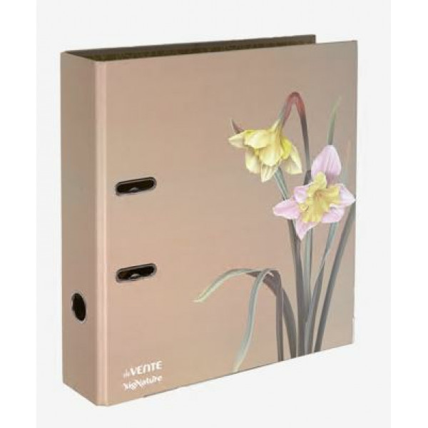 Папка с арочным мех. "DeVente. sigNATURE" А4 75мм с рисунком