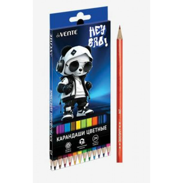 Карандаши 6цв. "deVENTE. Little Rabbit" 2М, шестигранные