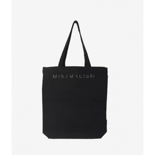 Сумка-шоппер "deVENTE. Minimalism" 34х43.5*8 см, 1 отд. на молнии и магнит. кноп., 1 внут. кар. черн