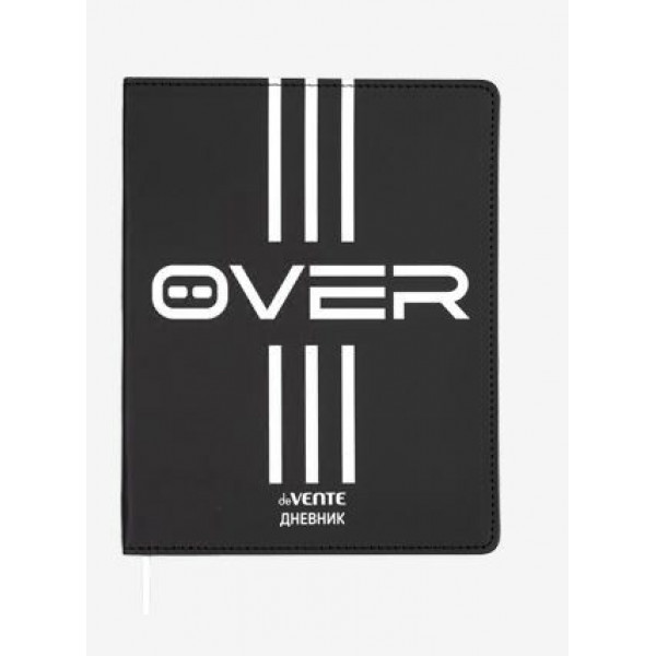 Дневник "DeVente. OVER" универс. 48л. гибкая обл. искусс. кожа