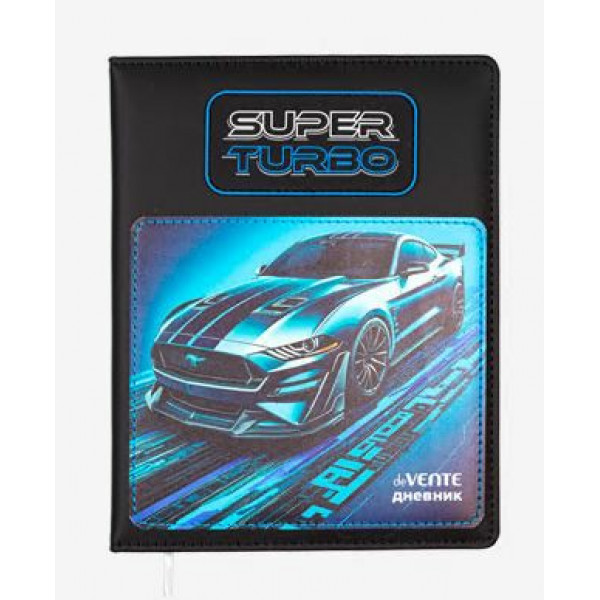 Дневник "DeVente. Super Turbo" универсал.тв. обл. ис. кожи.