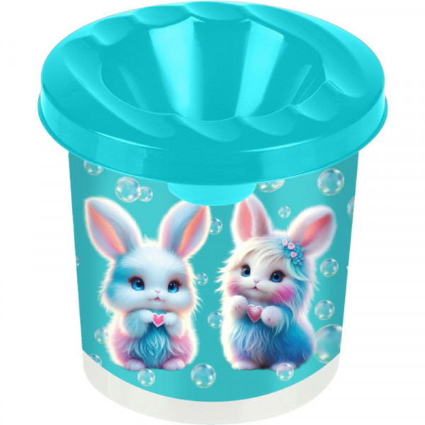 Стакан-непраливайка "DeVente. Little Rabbit" 7см диаметр, 7см высота с диз.