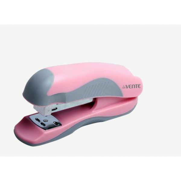 Степлер №24 20л. "deVENTE. Pastel" розовый