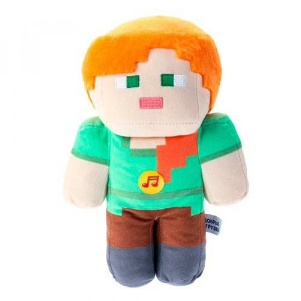 Мягкая игрушка Майнкрафт-3 18см, озвуч.