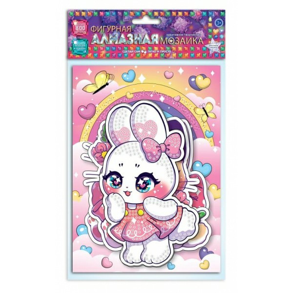 Алмазная мозайка фигурная Милые животные