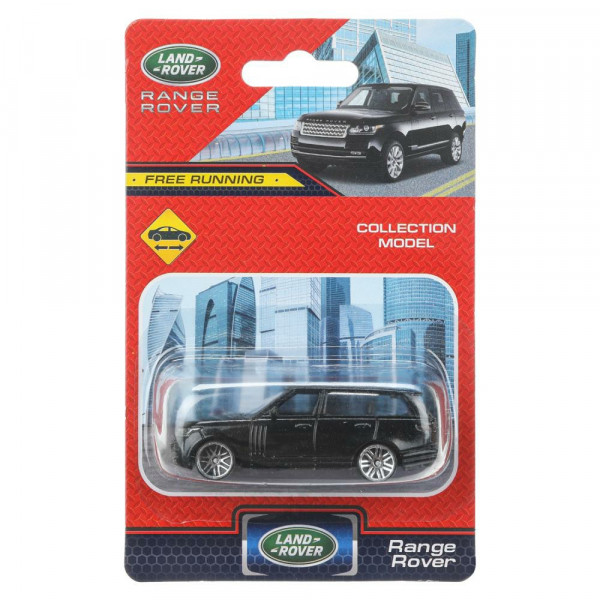 Машина мет. land rover range rover 7см черный