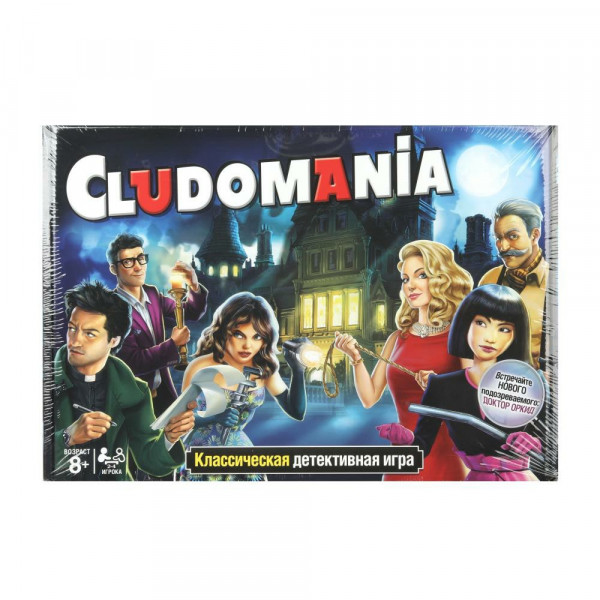 Игра классич. детективная Cludomania. 345*240*45мм