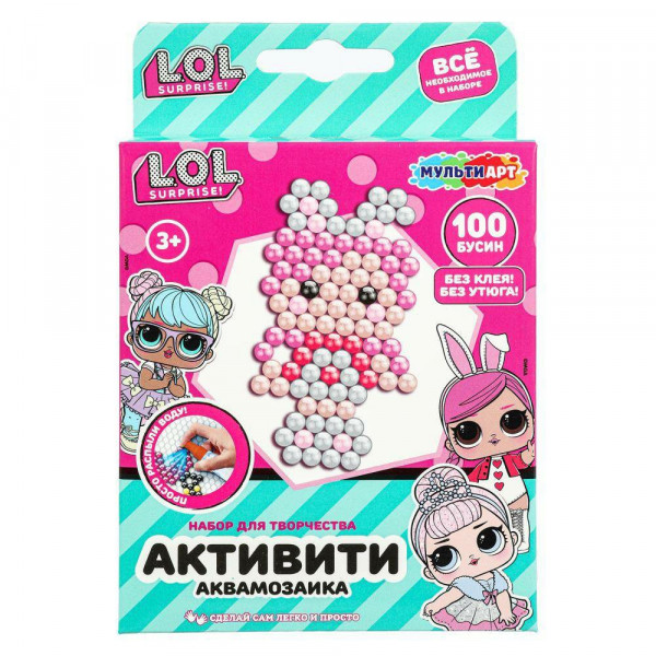 Аквамозаика 100 бусин лол