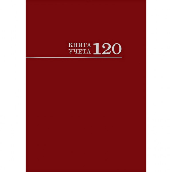 Книга учета 120л.кл. БОРДО глянц. ламин., блок-офсет 200*298