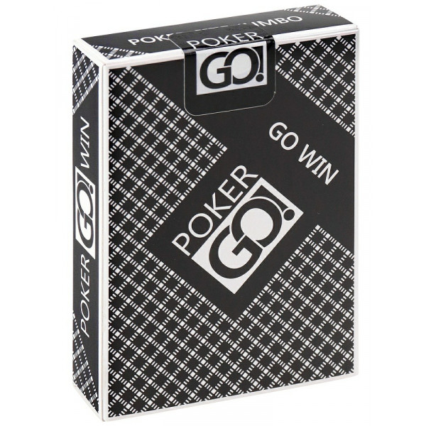 Игральные карты "PokerGo" black 54шт/колода