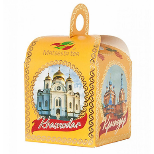 Чай Мацеста черный байховый Апельсин и бергамот 50г