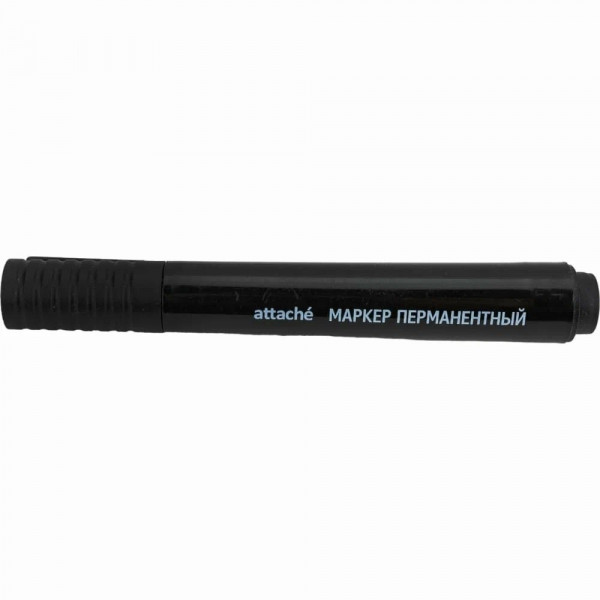 Маркер перманент универс."Attache" Economy 2-3мм черный