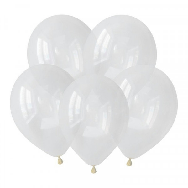 Шар V12 Кристалл, прозрачный/Clear/50шт.