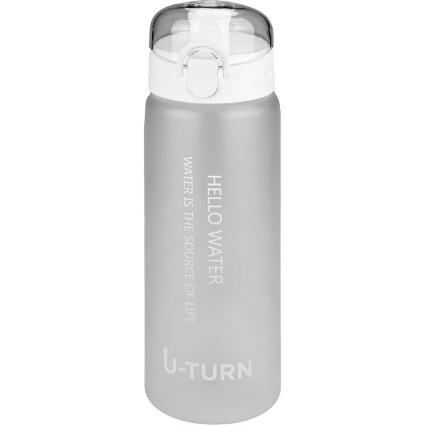 Бутылка для воды "Нежный оттенок" 780мл, пластик, белая